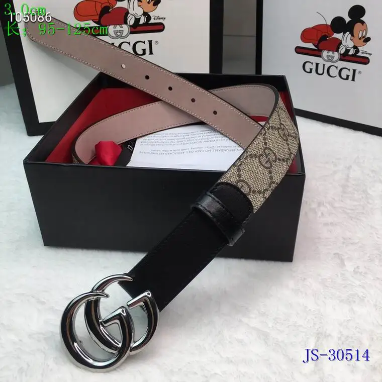 Gucci belt 30mm 95-125cm 8L03